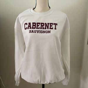 Wine lovers sweatshirt
